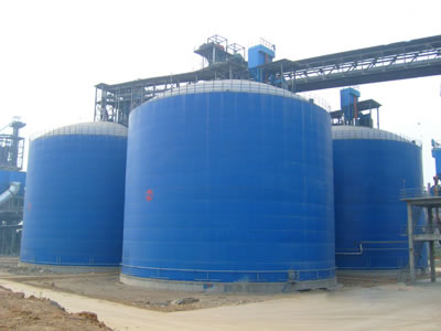 天镇水泥钢板库改造