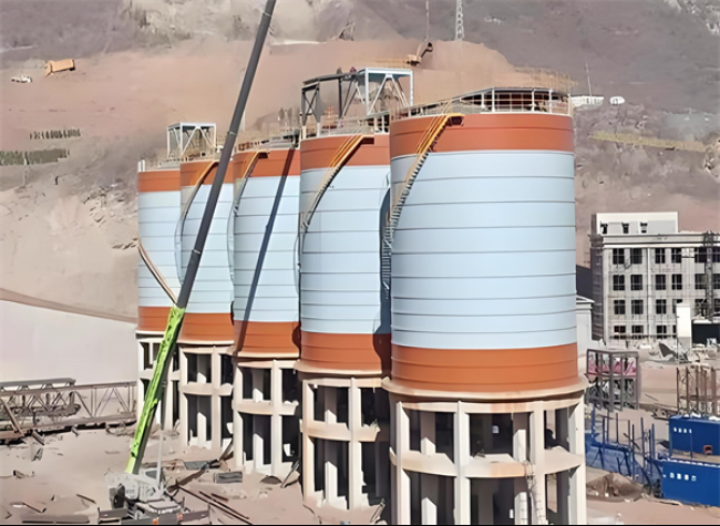 天镇高架钢板仓